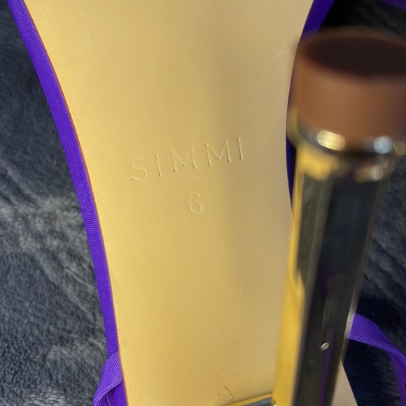 SIMMI Shoes “ Jessy” Violet Lace Up Sandal US 8 | UK6 - Picture 8 of 10